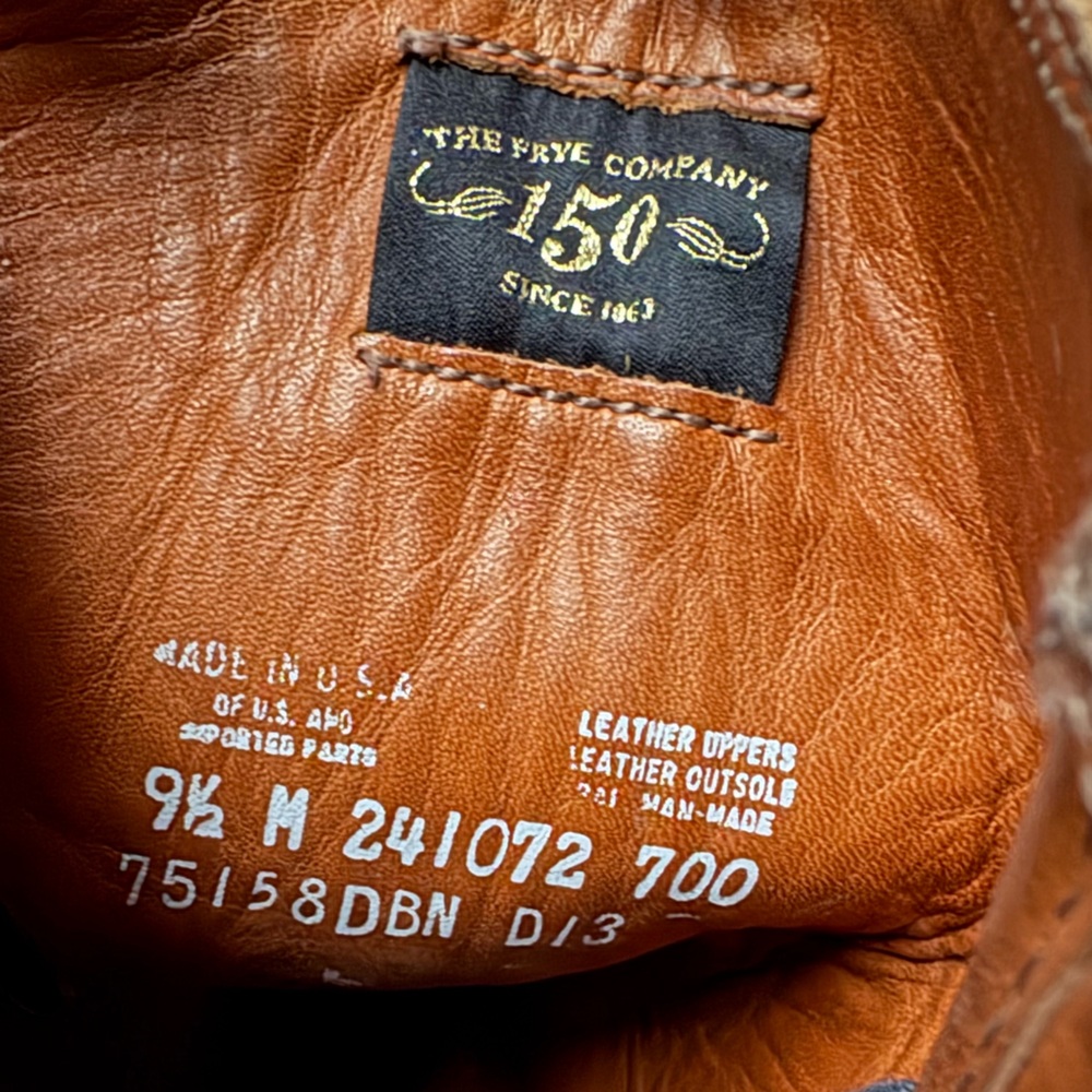 Frye 🇺🇸Americana Harness 150th Anniversary Boots - Picture 14 of 16